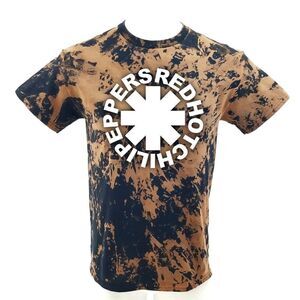 RED HOT CHILI PEPPERS Acid Washed, Distressed Rock Band Punk Ska Hip Hop Rap Tee